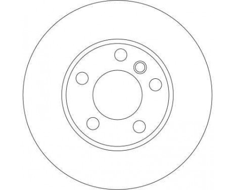 Bromsskiva DF4390S TRW, bild 2