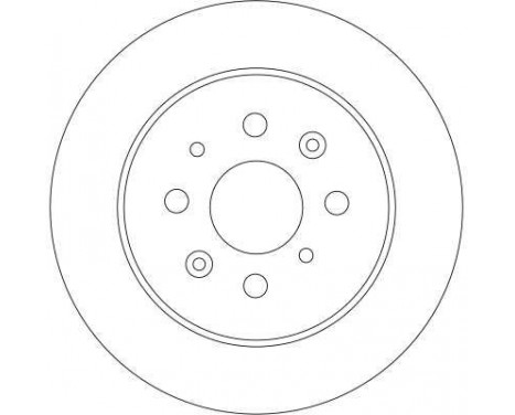 Bromsskiva DF4401 TRW, bild 3