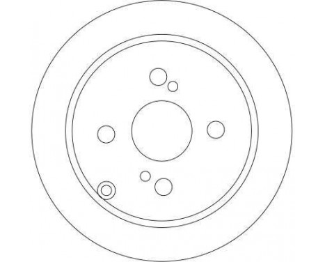 Bromsskiva DF4404 TRW, bild 3