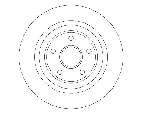 Bromsskiva DF4413BS TRW, bild 3