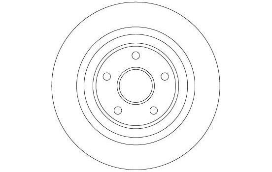 Bromsskiva DF4413BS TRW, bild 3