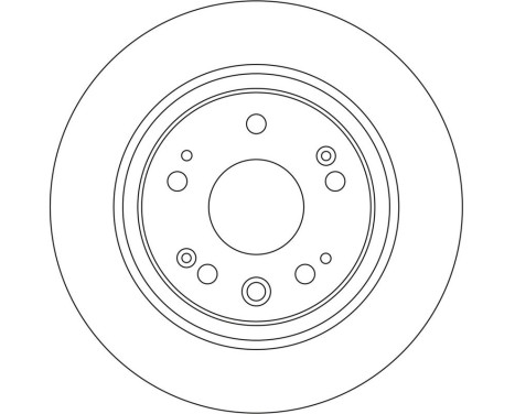 Bromsskiva DF4431 TRW, bild 3