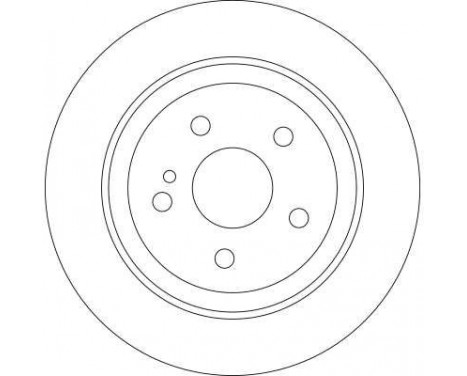 Bromsskiva DF4436 TRW, bild 3