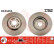 Bromsskiva DF4445S TRW