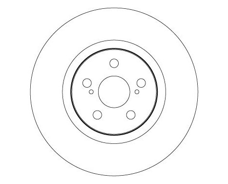 Bromsskiva DF4445S TRW, bild 3