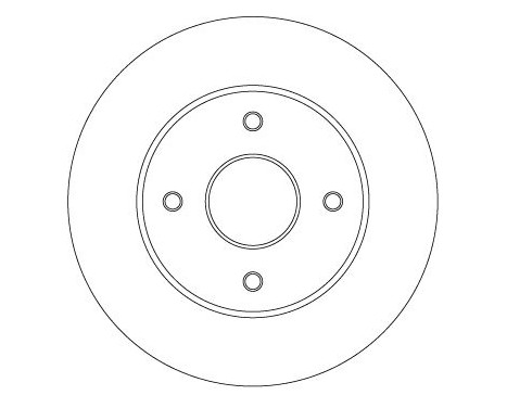 Bromsskiva DF4452BS TRW, bild 3