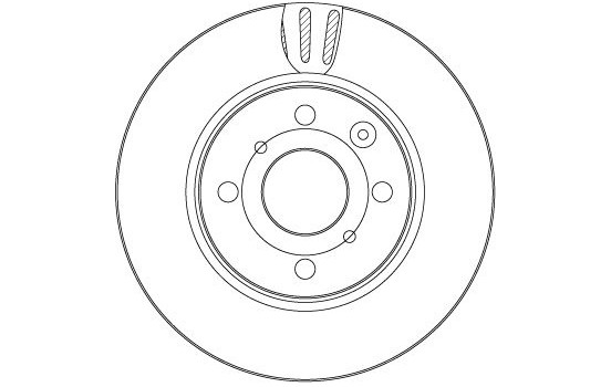 Bromsskiva DF4469 TRW, bild 3