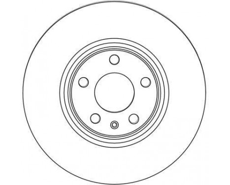 Bromsskiva DF4470 TRW, bild 3