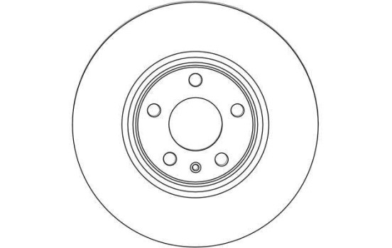 Bromsskiva DF4470 TRW, bild 3