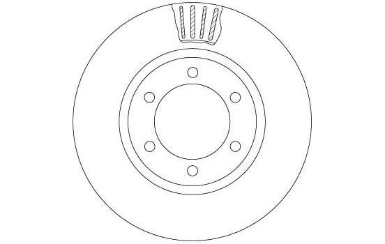 Bromsskiva DF4494 TRW, bild 3