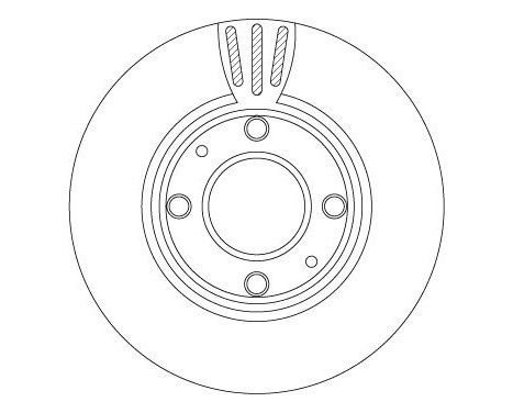 Bromsskiva DF4496 TRW, bild 3