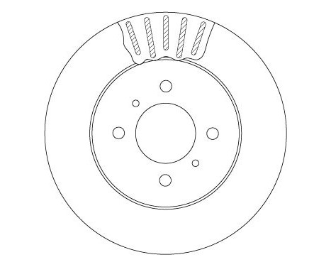 Bromsskiva DF4498 TRW, bild 3