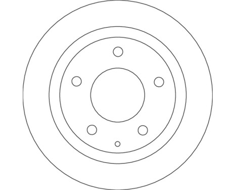 Bromsskiva DF4689 TRW, bild 3