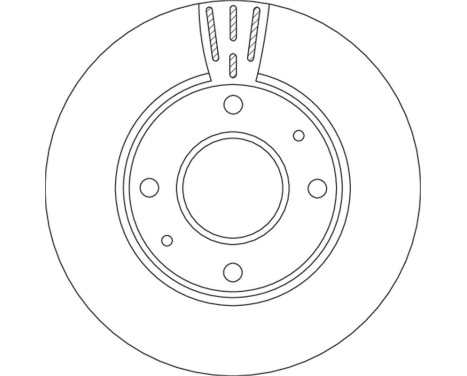 Bromsskiva DF4698 TRW, bild 3