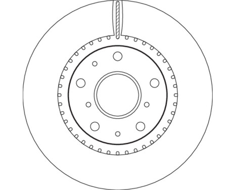 Bromsskiva DF4741 TRW, bild 3