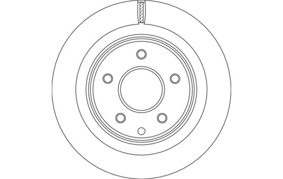 Bromsskiva DF4745 TRW, bild 3