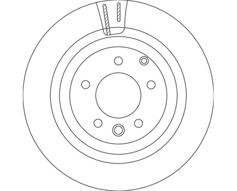 Bromsskiva DF4759S TRW, bild 3