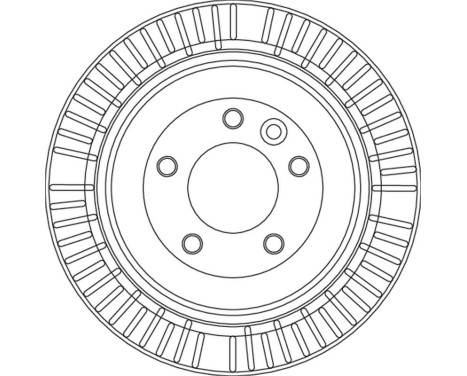 Bromsskiva DF4794 TRW, bild 2