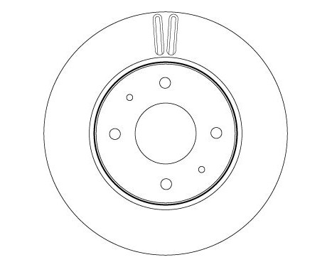 Bromsskiva DF4809 TRW, bild 3