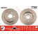 Bromsskiva DF4811 TRW