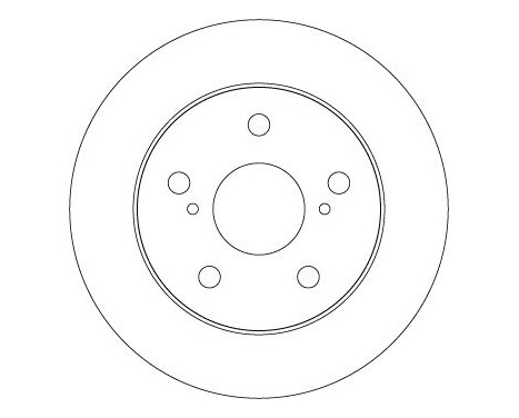 Bromsskiva DF4811 TRW, bild 3
