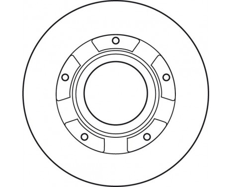 Bromsskiva DF4821S TRW, bild 3