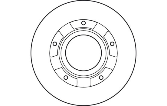 Bromsskiva DF4821S TRW, bild 3