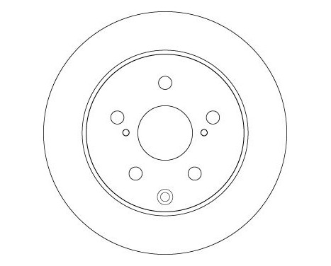 Bromsskiva DF4829 TRW, bild 3