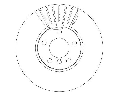 Bromsskiva DF4852S TRW, bild 3