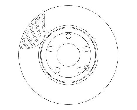 Bromsskiva DF4863S TRW, bild 3