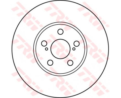 Bromsskiva DF4871 TRW, bild 2