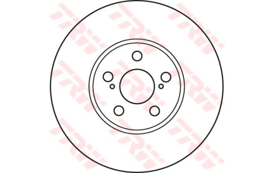Bromsskiva DF4871 TRW, bild 2