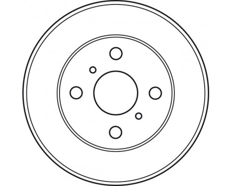 Bromsskiva DF4884 TRW, bild 2