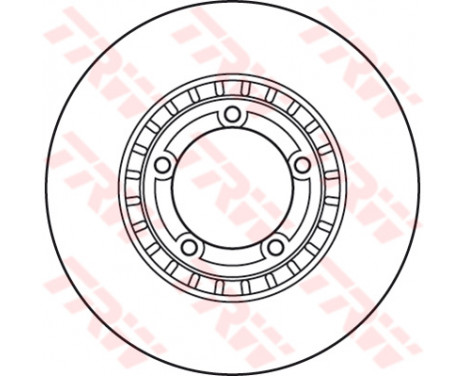 Bromsskiva DF4896 TRW, bild 2