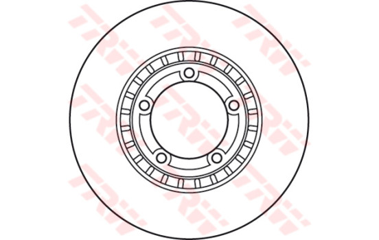 Bromsskiva DF4896 TRW, bild 2
