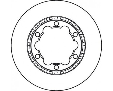 Bromsskiva DF4919S TRW, bild 3