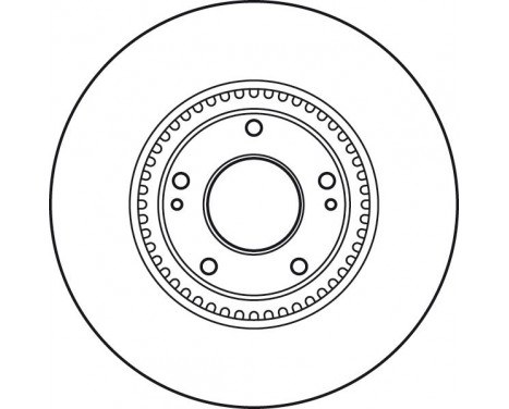 Bromsskiva DF4957S TRW, bild 3