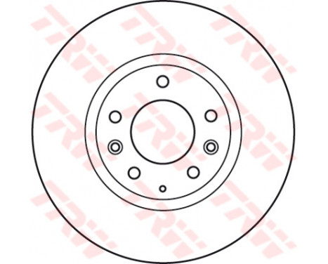 Bromsskiva DF4974S TRW, bild 2