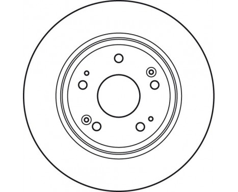 Bromsskiva DF4982 TRW, bild 2