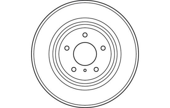 Bromsskiva DF4983S TRW, bild 3