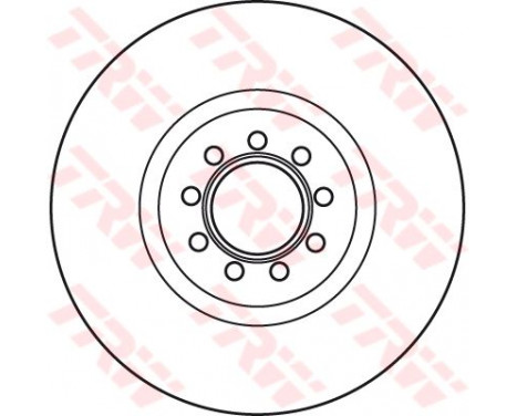 Bromsskiva DF4984S TRW, bild 2
