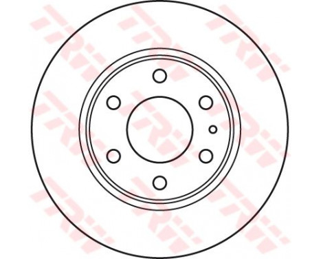 Bromsskiva DF4988S TRW, bild 2