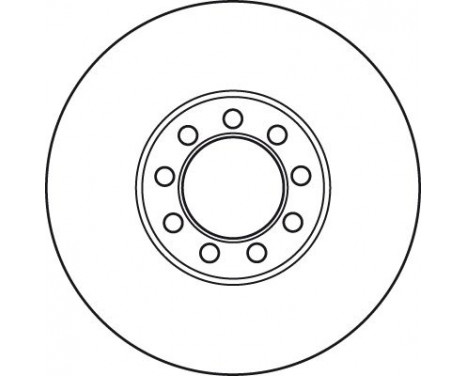 Bromsskiva DF4994S TRW, bild 4