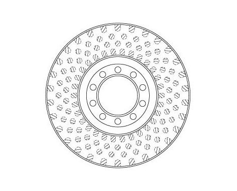 Bromsskiva DF5023S TRW, bild 2