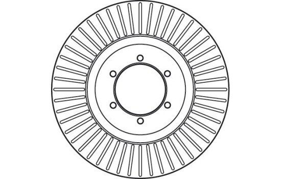 Bromsskiva DF6008S TRW, bild 4