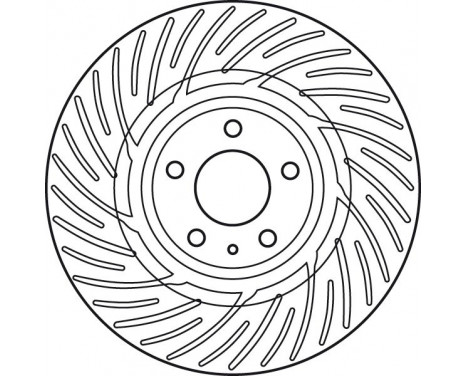 Bromsskiva DF6014S TRW, bild 4