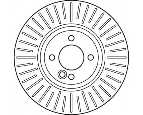 Bromsskiva DF6016 TRW, bild 2