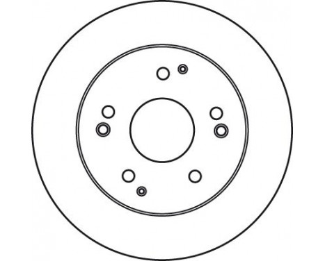 Bromsskiva DF6026 TRW, bild 2
