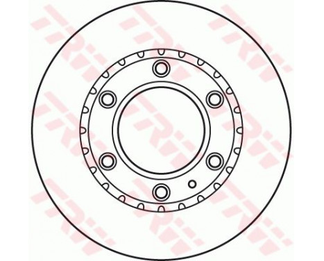 Bromsskiva DF6034S TRW