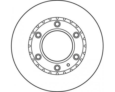 Bromsskiva DF6034S TRW, bild 3